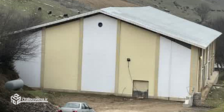افتتاح سالن ورزشی روستای گویتر بخش مرزن آباد