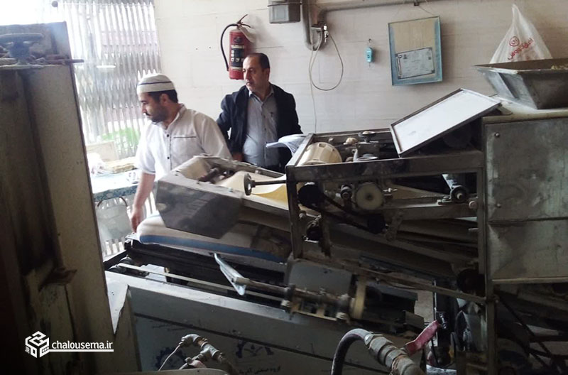 گزارش تصویری بازرسی مشترک از واحدهای خبازی شهرستان چالوس
