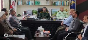 جلسه هم اندیشی اجرای طرح نور فراجا در سپاه ناحیه چالوس