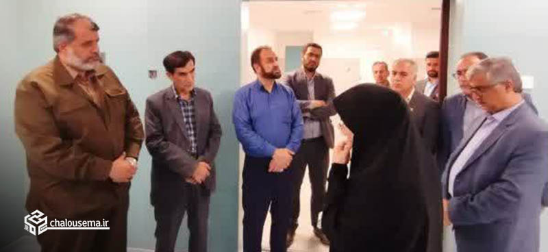 بازدید رئیس دانشگاه علوم پزشكی مازندران از بیمارستان آیت الله طالقانی چالوس