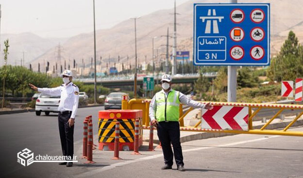 جاده چالوس و آزادراه تهران شمال مسدود می‌ شود