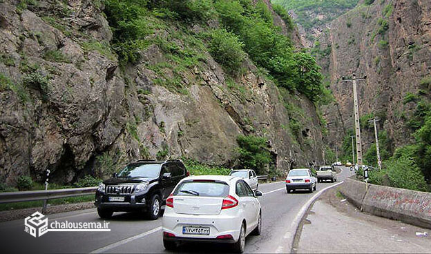 جاده چالوس بازگشایی شد