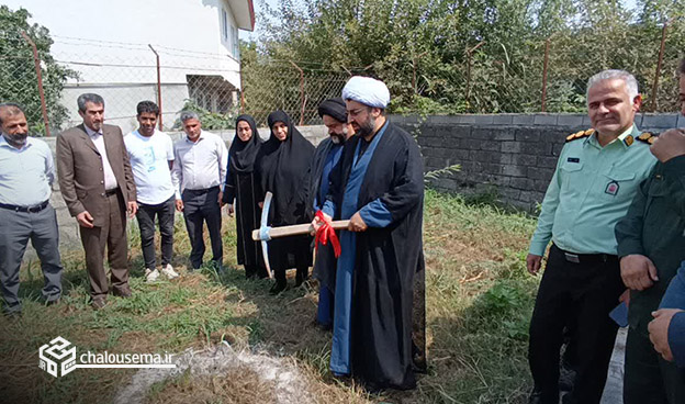 مراسم کلنگ زنی احداث کلاس دبستان شهید حسین نژاد