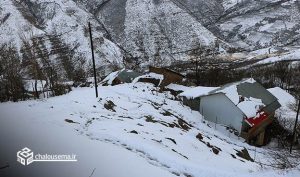 تداوم بارش باران و کاهش دما در آسمان استان