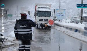 انسداد مسیر جنوب به شمال کندوان