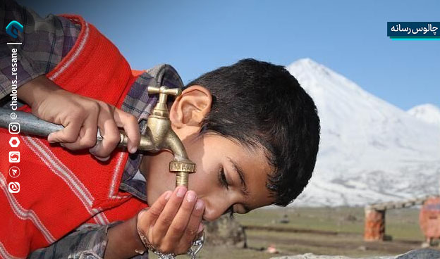 اتصال آب شرب روستای نیرنگ نوشهر