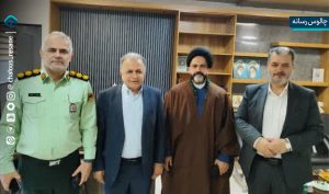 دیدار با رئیس اداره بنیاد مسکن شهرستان چالوس
