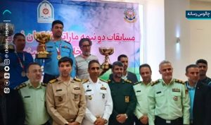 مسابقات دو نیمه ماراتن نیروهای مسلح کشور به میزبانی شهرستان چالوس