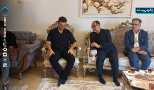 دلجویی مدیرکل بنیاد مازندران از دو خانواده شهید و جانباز در چالوس