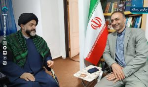 دیدار رئیس جدید اداره ارشاد با امام جمعه چالوس