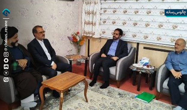 دیدار رئیس سازمان بازرسی کل کشور با خانواده شهید مدافع حرم حسین بواس