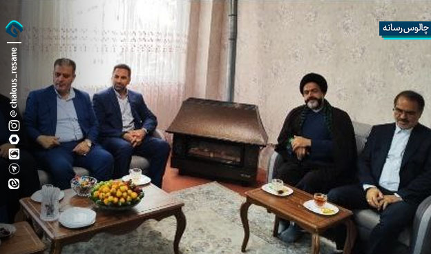دیدار رئیس سازمان بازرسی کل کشور با خانواده شهید مدافع حرم حسین بواس