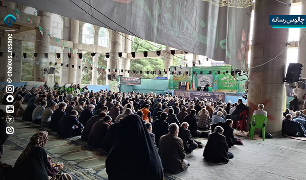 گزارش تصویری اولین سالگرد شهادت دکتر رئیسی در مصلی چالوس