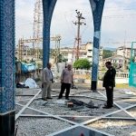 بازدید مدیرکل حفظ آثار و نشر ارزش‌های دفاع مقدس و مقاومت مازندران از محل احداث یادمان شهدای گمنام مصلی چالوس