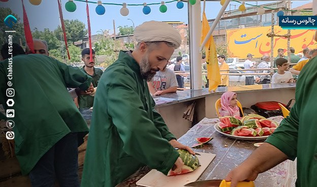 اجتماع بزرگ عید غدیر در شهرستان چالوس