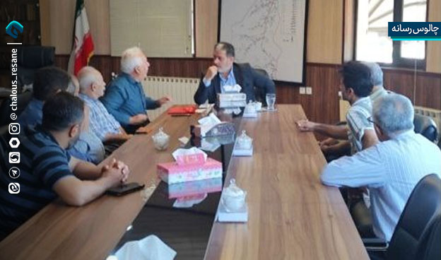 دیدار مردمی فرماندار شهرستان چالوس