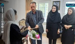 تقدیر از فرزند مقام آور مرکز کودک و نوجوان دخترانه نرگس