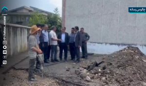 بازدید میدانی فرماندار چالوس از پروژه‌های آموزشی