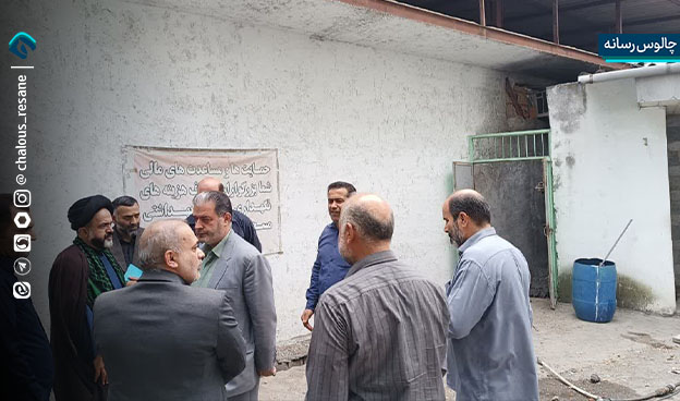 گزارش تصویری جلسه بررسی و رفع مشکلات مسجد جامع چالوس