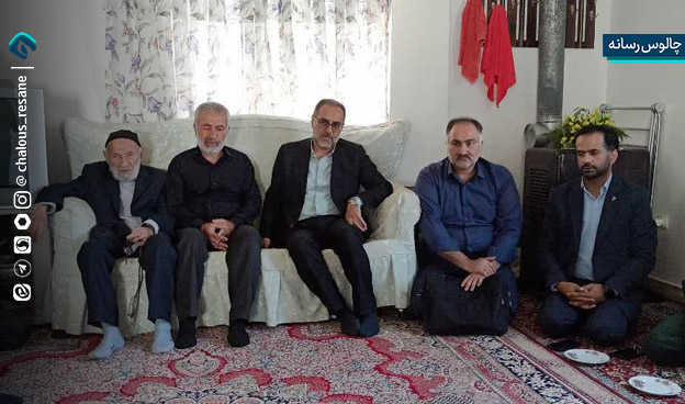 دیدار مدیر کل بنیاد مازندران با خانواده شهید مجید آل ابراهیم