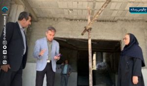 بازدید مسئولان از پروژه خیرساز مدرسه ۱۲ کلاسه در منطقه سینوا