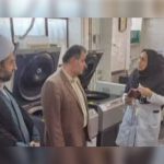 بازدید فرماندار چالوس از پایگاه انتقال خون