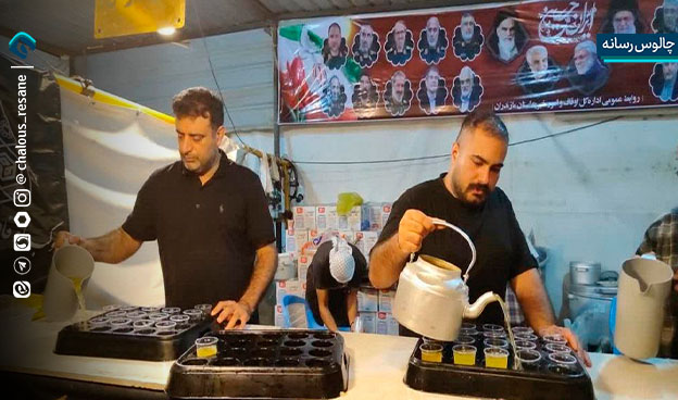 گزارش تصویری فعالیت موکب اوقاف مازندران در شهر مقدس سامرا