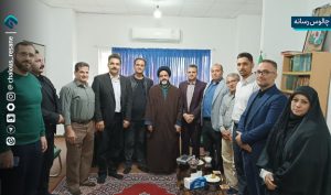 دیدار جامعه ورزشی با امام جمعه شهرستان چالوس
