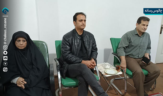 دیدار جامعه ورزشی با امام جمعه شهرستان چالوس