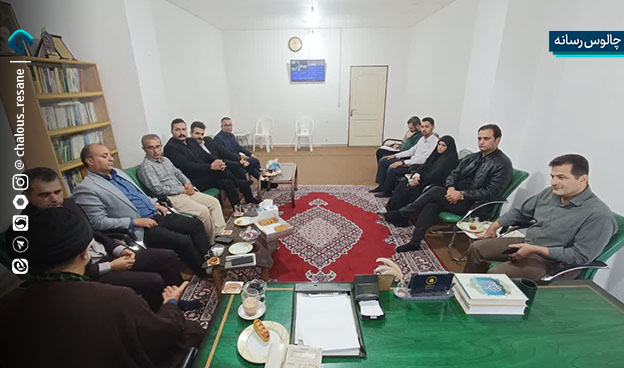 دیدار جامعه ورزشی با امام جمعه شهرستان چالوس