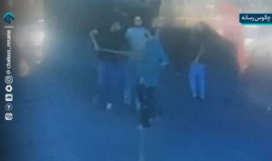 پلیس در تعقیب مهاجم تبر به دست جاده چالوس