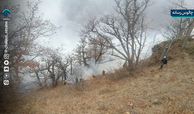 برای مهار آتش الیت به هلیکوپتر و پایگاههای محلی نیاز داریم