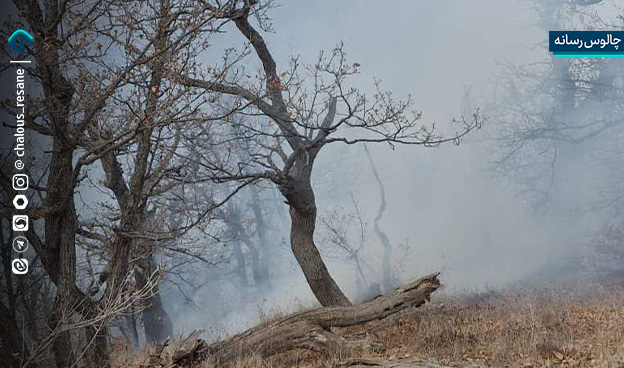 بارشها اثری در خاموشی آتش الیت نداشت!