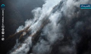 احتمال اتمام اطفای حریق آتش سوزی الیت در امروز