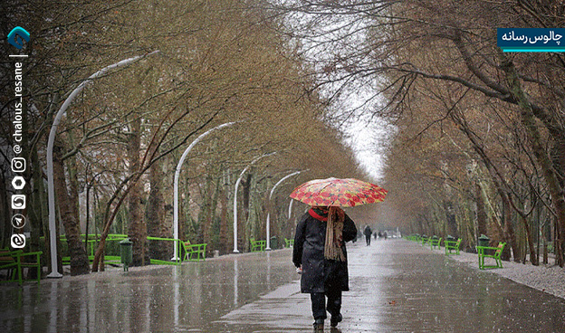 بارش‌های رگباری در راه مازندران