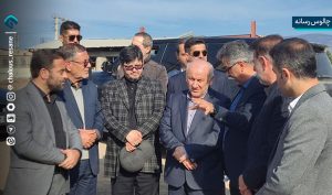 بازدید استاندار مازندران از پروژه ساخت سوله مدیریت بحران مرزن‌آباد