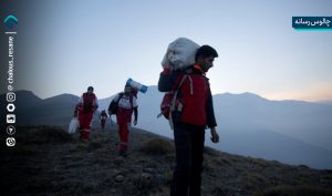 حضور نیروهای عملیاتی در الیت چالوس تداوم دارد