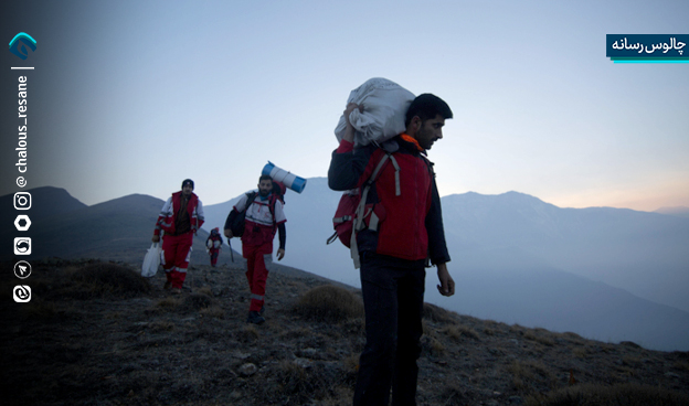 حضور نیروهای عملیاتی در الیت چالوس تداوم دارد