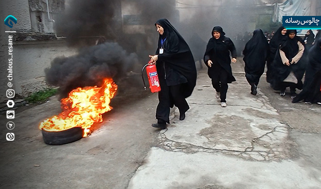 رزمایش الی بیت المقدس 16 چالوس