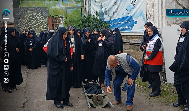 رزمایش الی بیت المقدس 16 چالوس