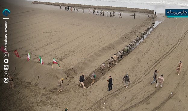 رزمایش الی بیت المقدس 16 چالوس