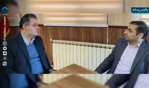 دیدار مدیرکل راهداری مازندران با فرماندار چالوس