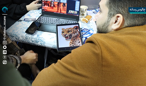 رویداد تولید محتوای دیجیتال بسیج شهرستان چالوس