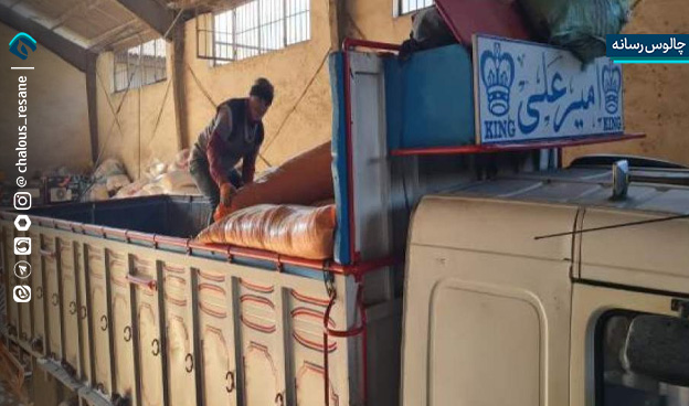 توزیع اضطراری نهاده‌های دامی در مناطق برف‌گیر مازندران