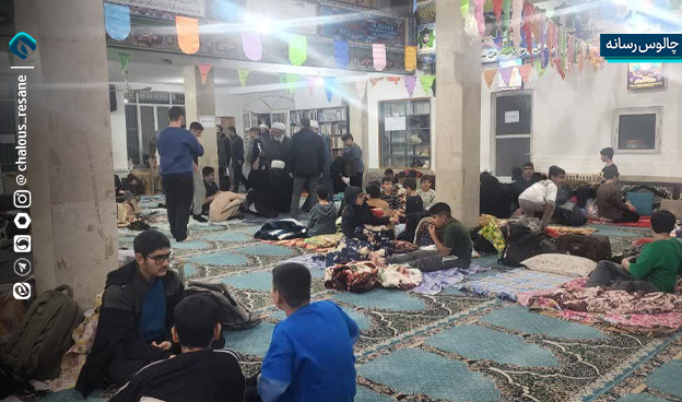 میزبانی نخستین اعتکاف دانش‌آموزی در اشکاردشت چالوس