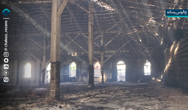 گزارش تصویری تخریب اموال عمومی در اغتشاشات مازندران