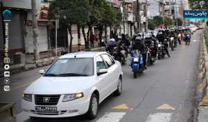 رزمایش اقتدار نیروهای مسلح شهرستان چالوس