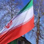 مراسم اهتزاز پرچم مقدس جمهوری اسلامی ایران در چالوس