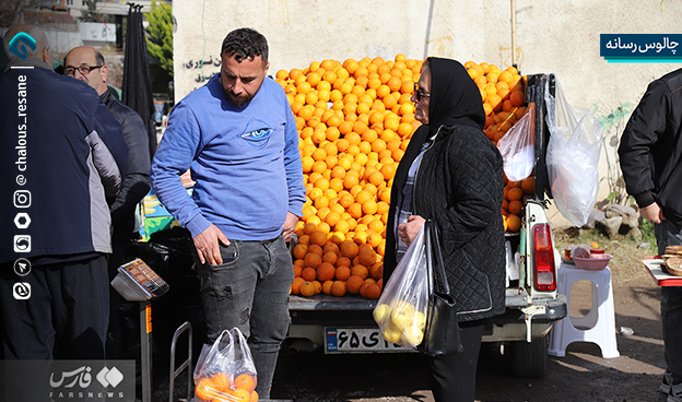 گزارش تصویری جمعه بازار چالوس