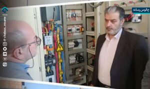 بازدید فرماندار شهرستان چالوس از تأسیسات آب‌رسانی